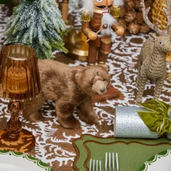 Rattan Reindeer Family