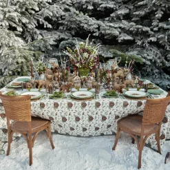 Rattan Reindeer (Pair) - 30cm