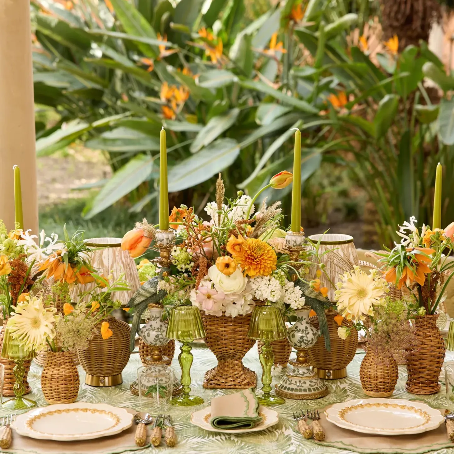 Rattan Vase (Set of 3)