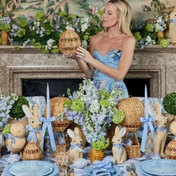 Rattan Woven Egg Family