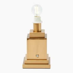 Rechargeable Lamp with Cream Shade (15cm)