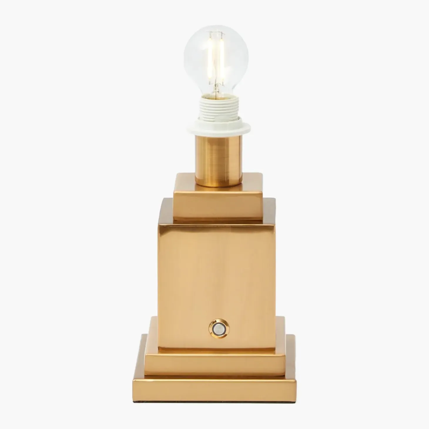 Rechargeable Lamp with Raspberry Lotus Shade (18cm)