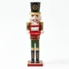 Red & Green Christmas Countdown Nutcracker