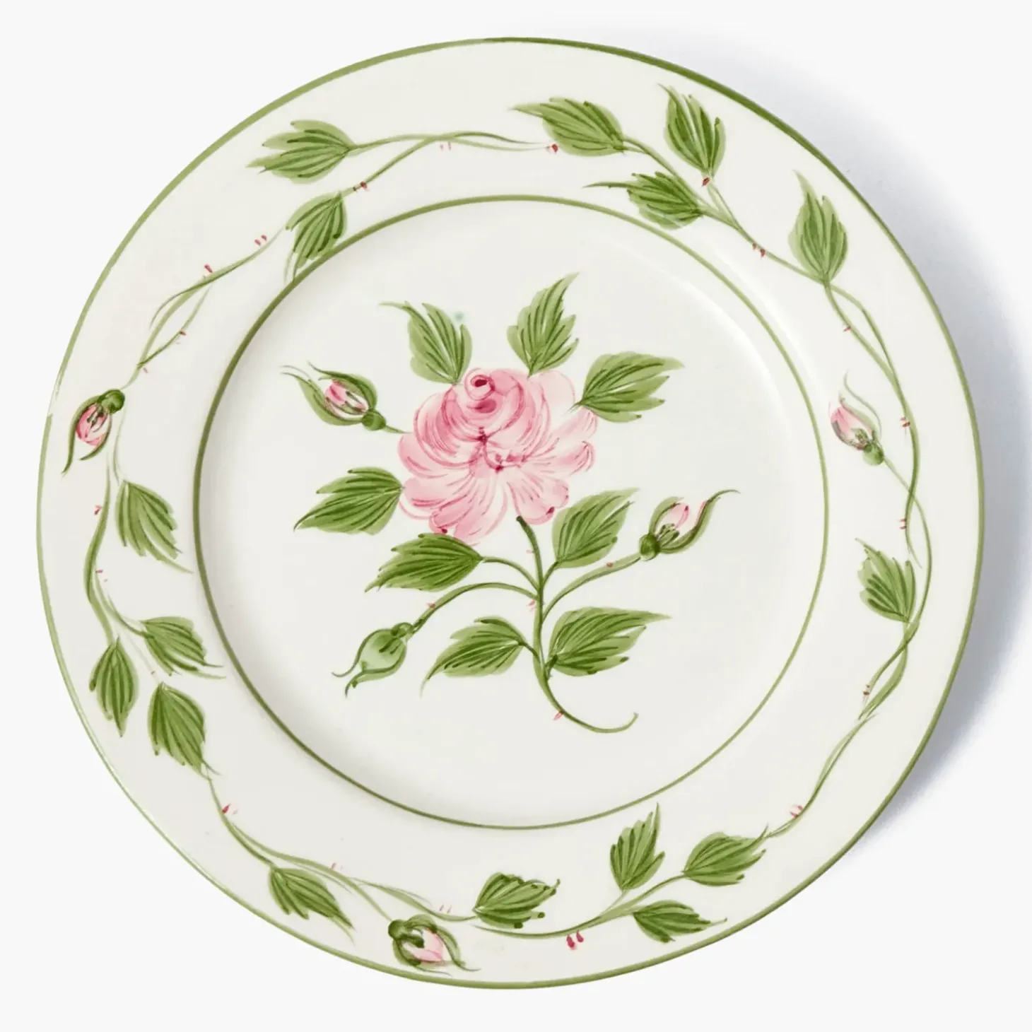 Rose Bud Starter Plates (Set of 4)