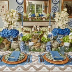 Round Chinoiserie Ginger Jars (Pair)