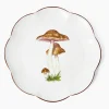 Scalloped Mushroom Dinner Plate