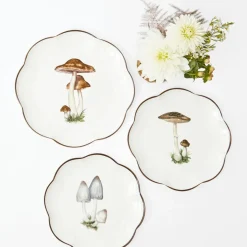 Scalloped Mushroom Dinner Plate