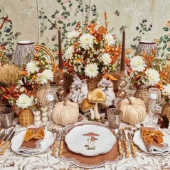 Scalloped Mushroom Dinner Plate