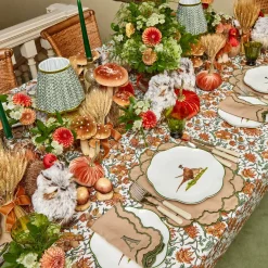 Scalloped Pheasant Dinner & Starter Plates (Set of 8)