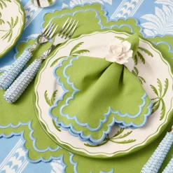 Scarlett Green & Blue Placemats (Set of 4)