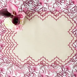 Scarlett Sand Placemats (Set of 4)