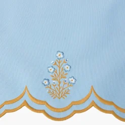 Serena Blue Carnation Napkins (Set of 4)