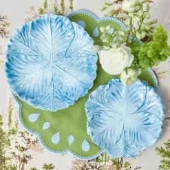 Serena Cabbage Dinner & Starter Plates (Set of 8)