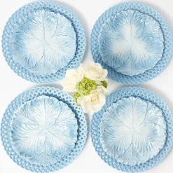 Serena Cabbage Starter Plate (Set of 4)