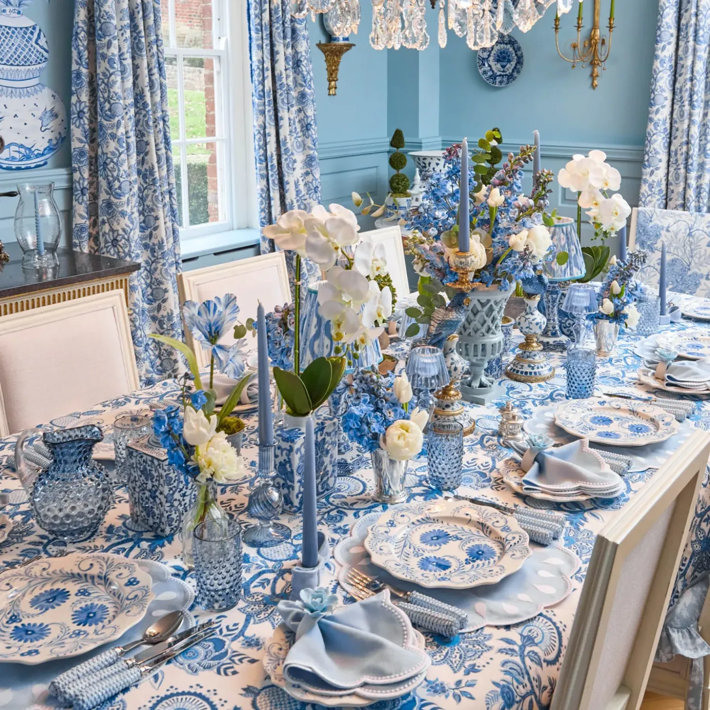 Serena Chinoiserie Rechargeable Lamp