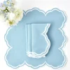 Serena Cornflower Blue Napkins (Set of 4)