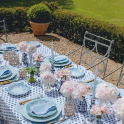 Serena Cornflower Blue Placemats & Napkins (Set of 4)
