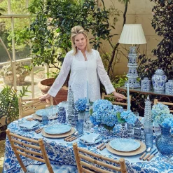Serena Cornflower Blue Placemats (Set of 4)