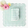 Serena Duck Egg Blue Gingham Napkins (Set of 4)