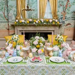 Serena Green Appliqué Placemats & Napkins (Set of 4)