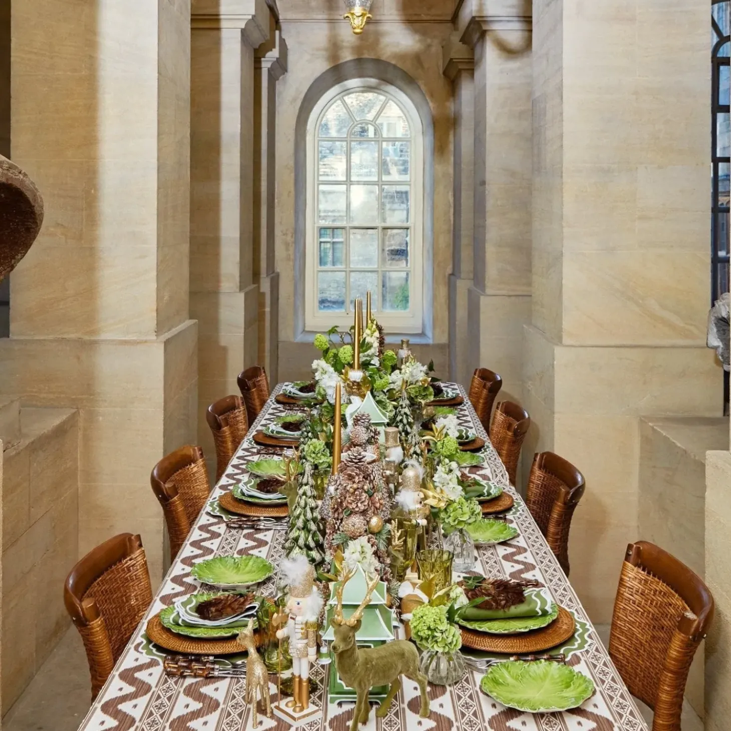 Serena Green Cabbage Dinner Plate (Set of 4)