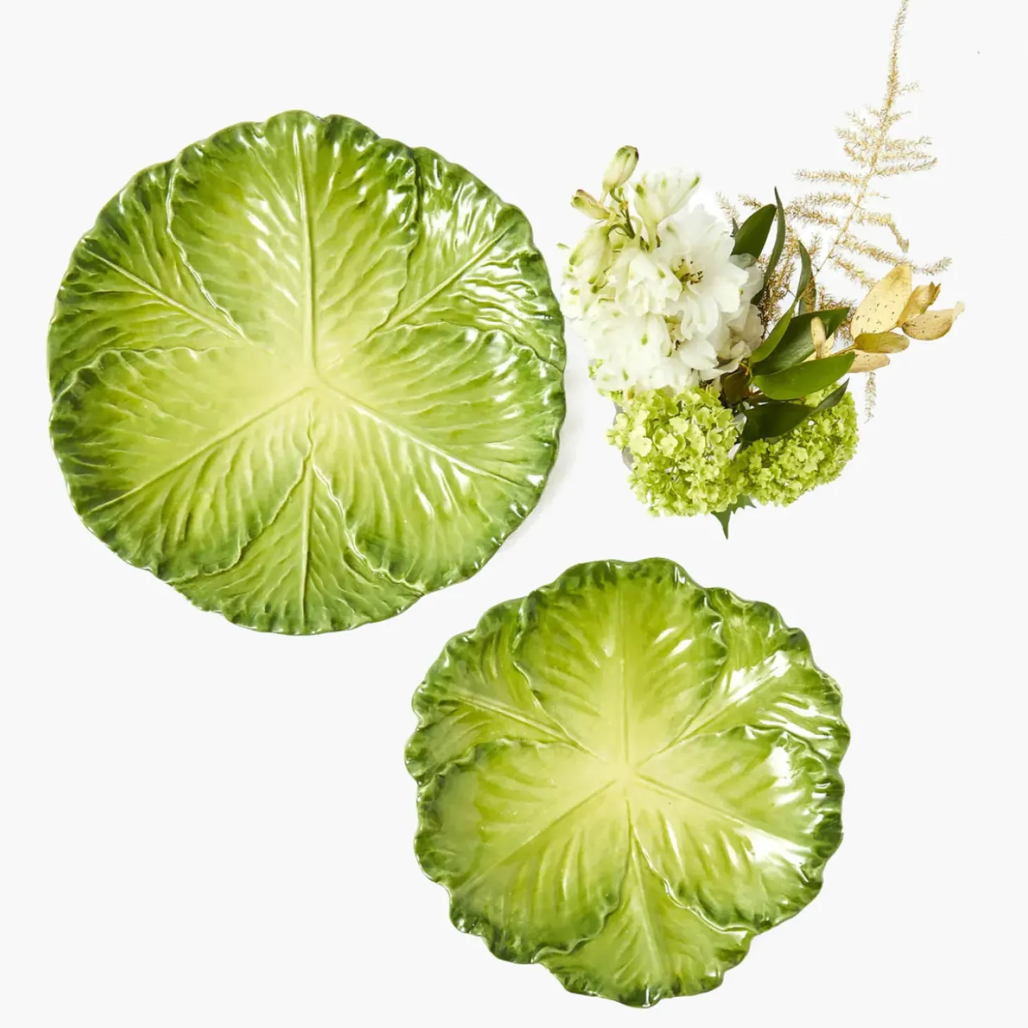 Serena Green Cabbage Starter Plate