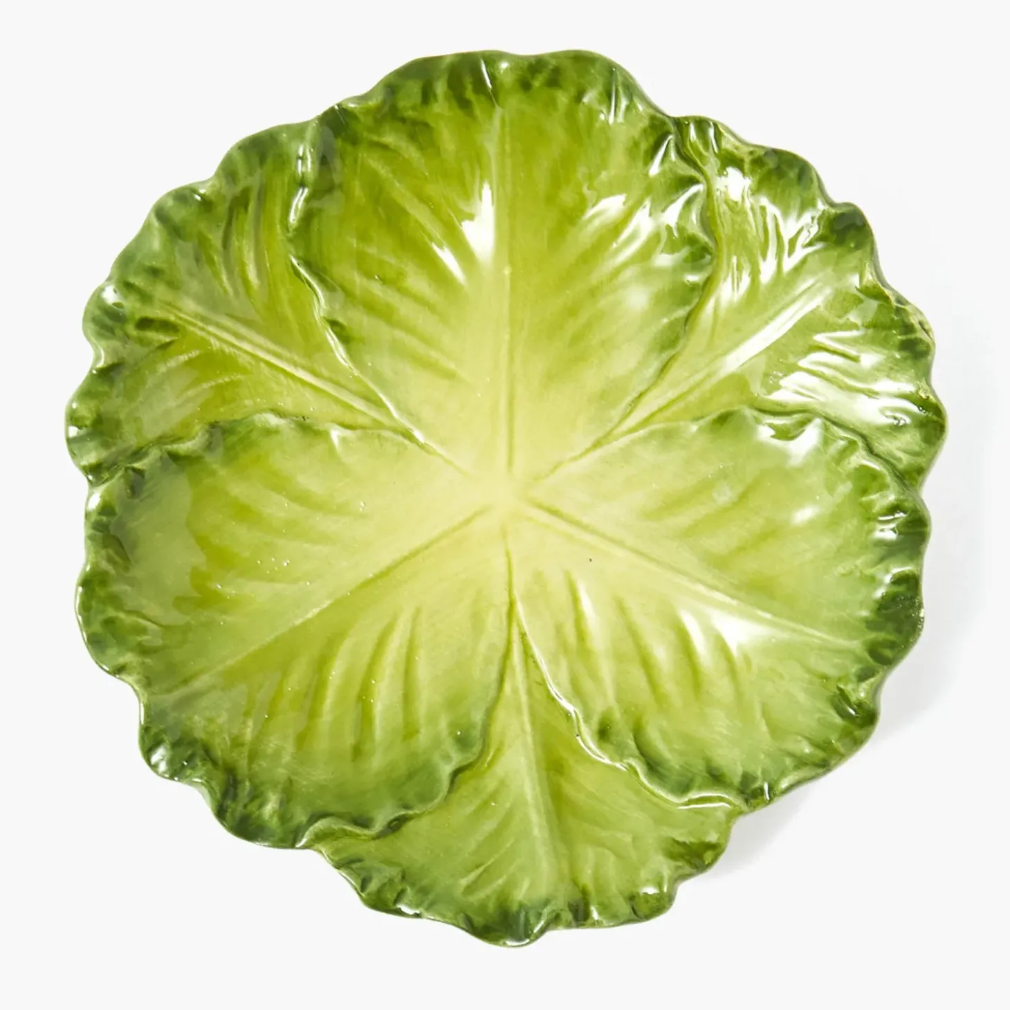 Serena Green Cabbage Starter Plate