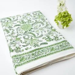 Serena Green Tablecloth
