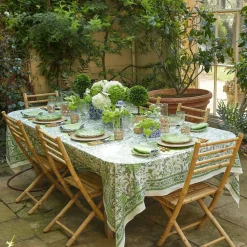 Serena Green Tablecloth