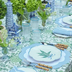 Serena Green Tablecloth