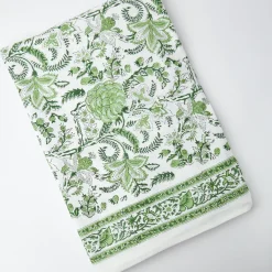 Serena Green Tablecloth