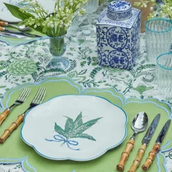 Serena Green Tablecloth