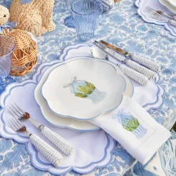 Serena White Placemats (Set of 4)