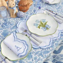 Serena White Placemats (Set of 4)