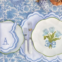 Serena White Placemats (Set of 4)