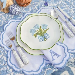 Serena White Placemats (Set of 4)