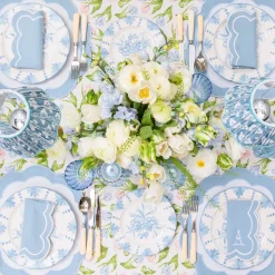 Seville Blue Gardênia Dinner Plate (set of 4)