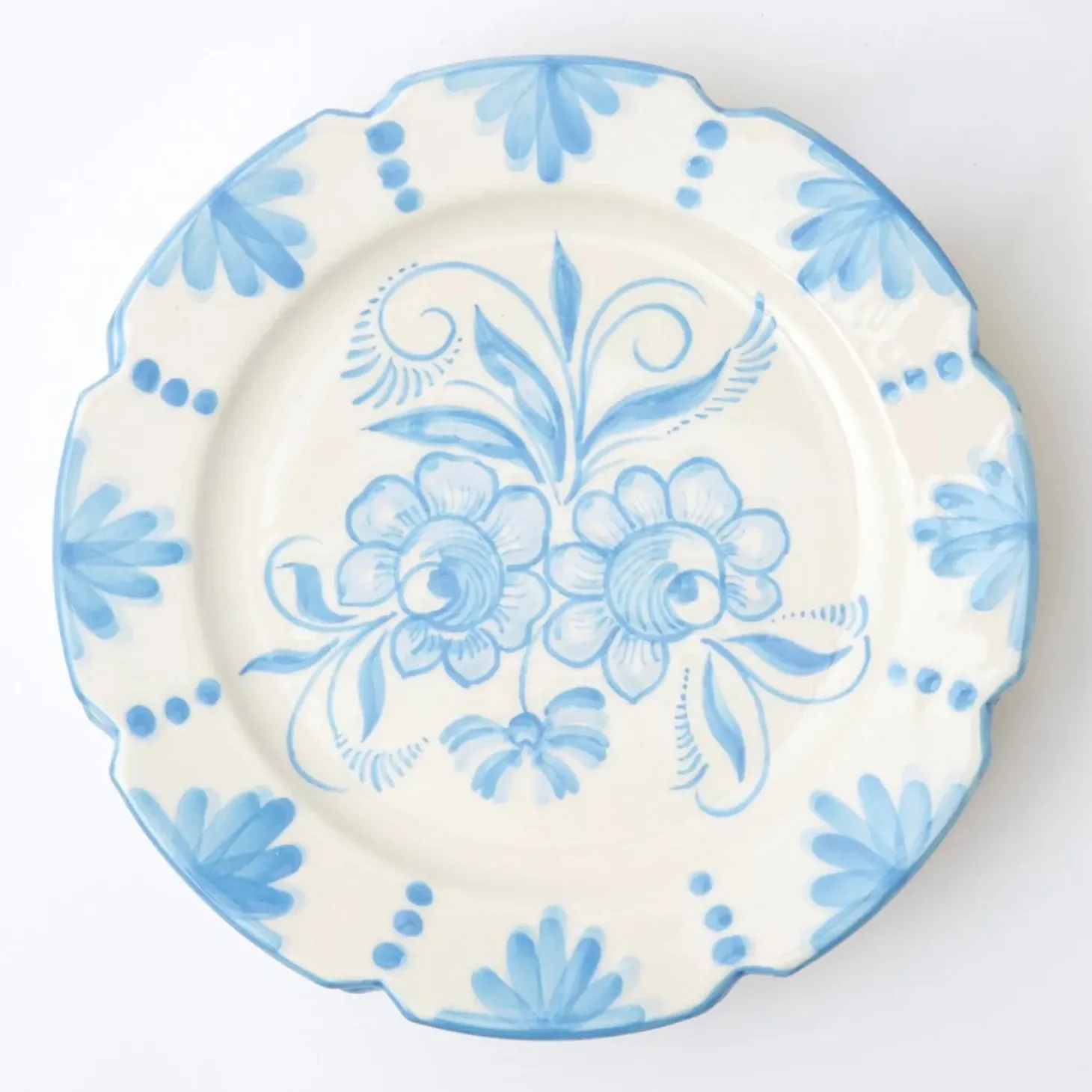 Seville Blue Gardênia Dinner Plate
