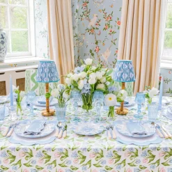Seville Blue Gardênia Starter Plate (set of 4)