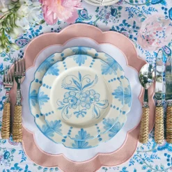 Seville Blue Gardênia Starter Plate (set of 4)