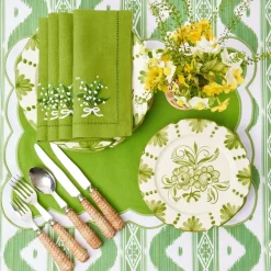 Seville Green Gardênia Starter Plate