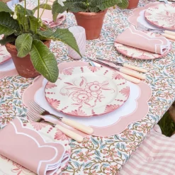 Seville Pink Gardênia Dinner Plate (set of 4)