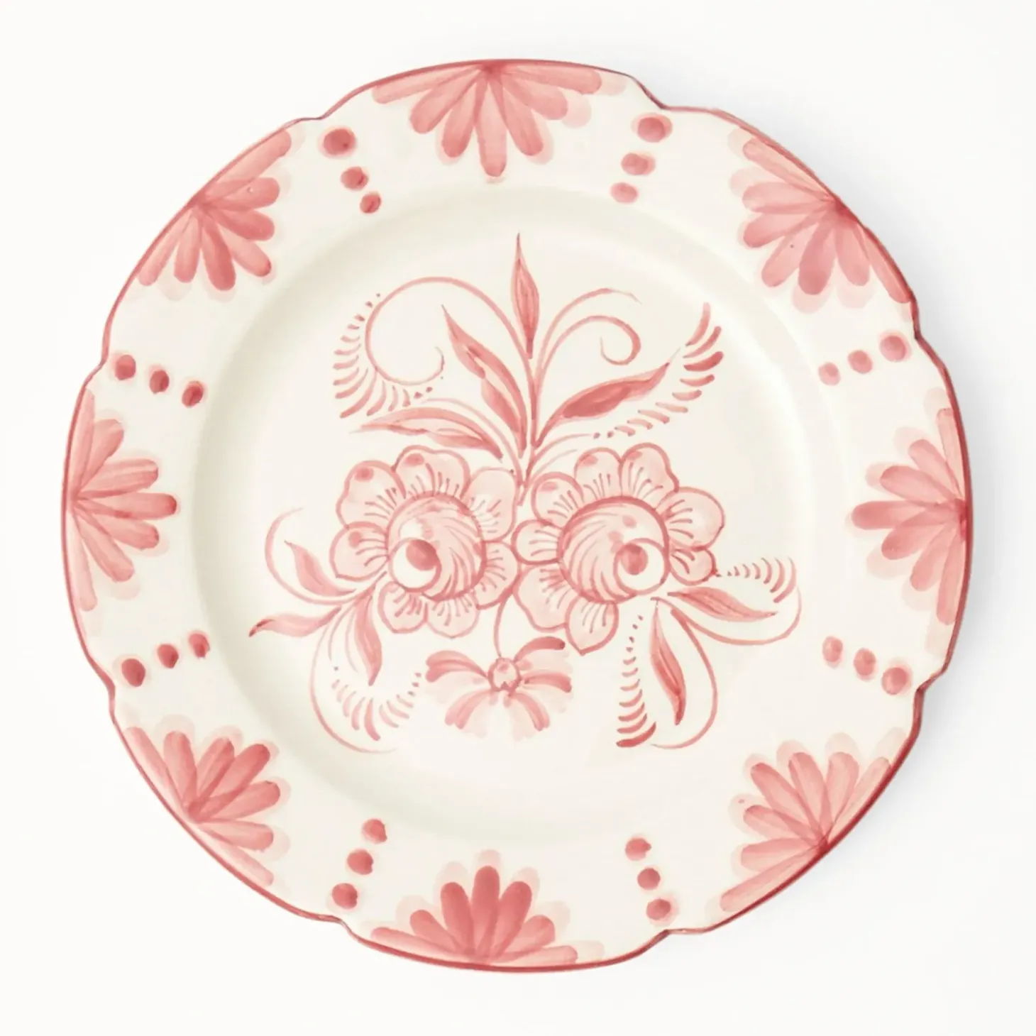 Seville Pink Gardênia Dinner Plate
