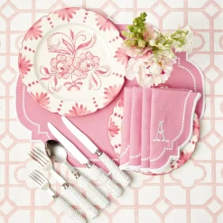 Seville Pink Gardênia Dinner Plate