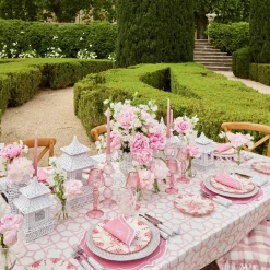 Seville Pink Gardênia Starter Plate (set of 4)