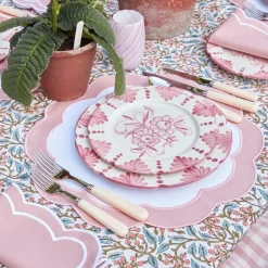 Seville Pink Gardênia Starter Plate (set of 4)