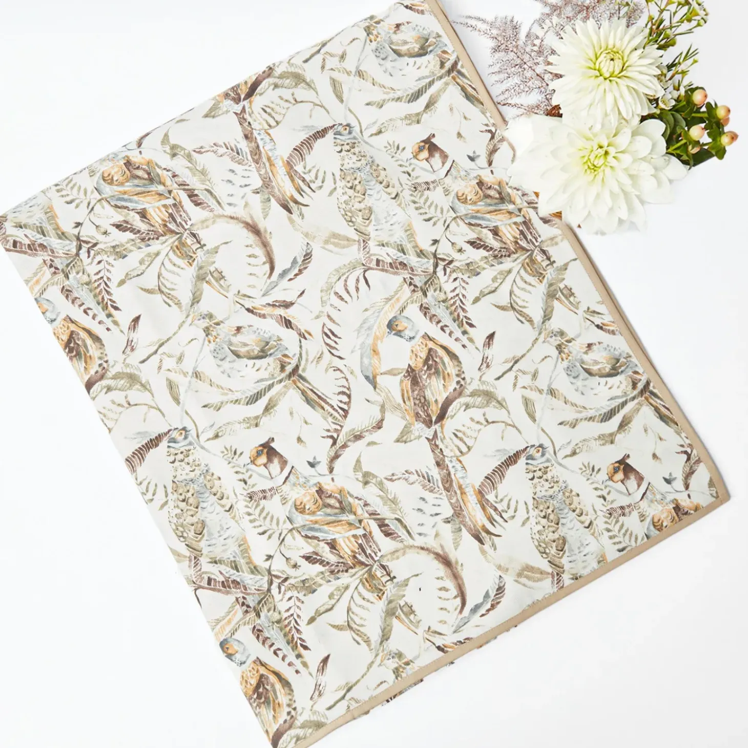 Shaded Pheasant Tablecloth