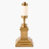Short Corinthian Square Rechargeable Lamp