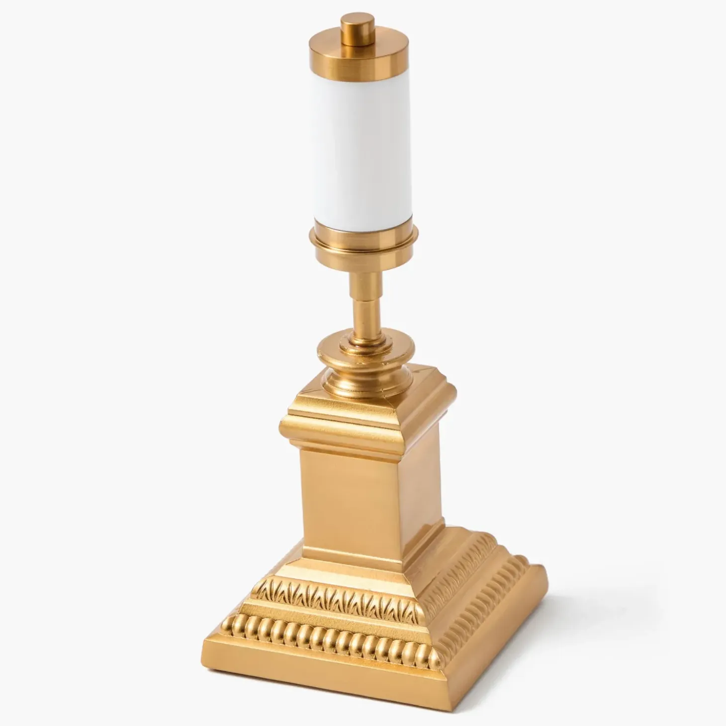 Short Corinthian Square Rechargeable Lamp