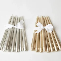 Silver Candles (Set of 8)